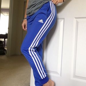 Adidas Blue Jogger Sweatpants